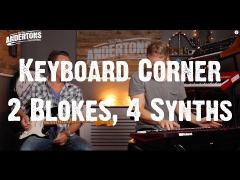 Keyboard Corner - 2 Blokes, 4 Synths