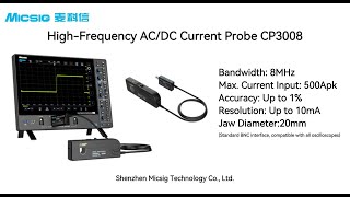 Micsig CP3008 High-Frequency AC/DC Current Probe