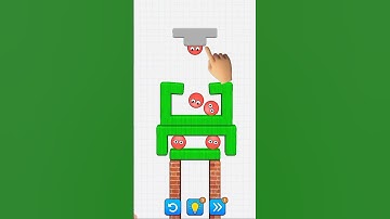 DRAW TO SMASH: Logic Puzzle vs HIDE BALL : Brain Teaser ASMR Gameplay Android iOS short.