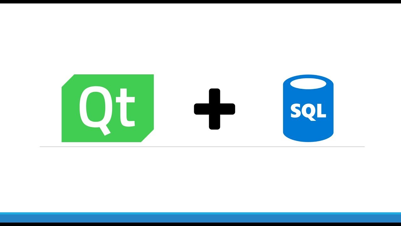 สอนการใช้ Qt สร้างฐานข้อมูล SQL [Qt+sql] - YouTube