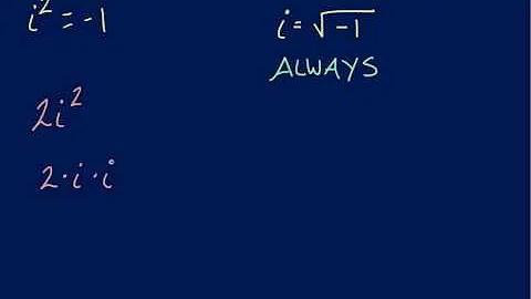 Taking i to the Power of Two- i Squared (Tutor Zone)