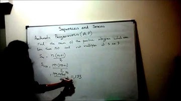SOME PROBLEM ON ARITHMETIC PROGRESSION STPM, CBSE, ICSE [mathmania]