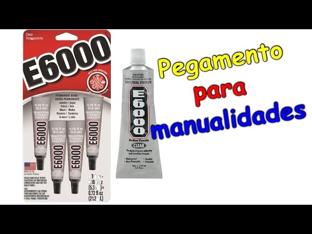 E6000 - Pegamento activado por calor 