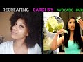 #CardiB #HairMask RECREATING | CARDI B'S | AVOCADO HAIR MASK