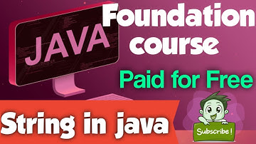 Java Strings class  - Part1 #codewithus #lakshmanse #javaprogramming