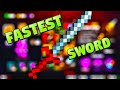FASTEST SWORD [Minecraft Dungeons] #shorts