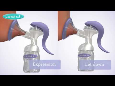 Lansinoh Manual Breast Pump - How to Use