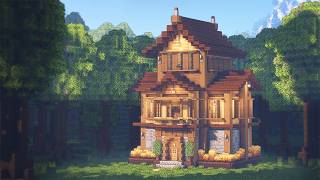How to Build a Simple Survival House in Minecraft • Tutorial