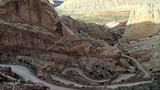 Burr Trail Switchbacks in Capitol Reef National Park