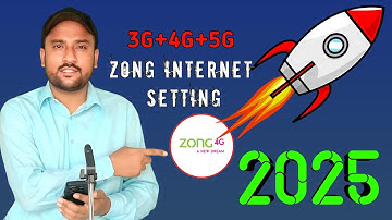 Zong Fast Internet Speed Setting 2025 Zong Internet Setting, 4G APN, & Fast Internet Setup!"