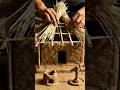 🚀A beautiful miniature rural village house crafting video😱🏚 #miniaturehouse #short #homedesign