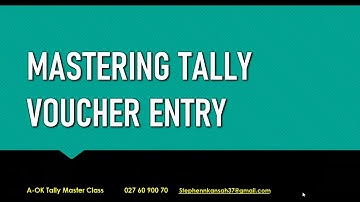 Steps to recording transactions in Tally.9