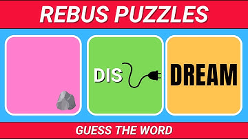 Raad het woord! Leuke rebuspuzzeluitdaging!