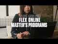 Flex online masters program at mays business school