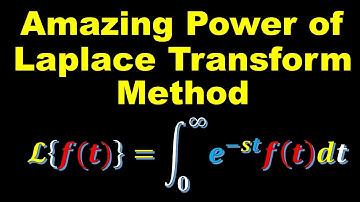 Amazing Power of Laplace Transform Method | Hope you know this already .. ! | Differential Equations