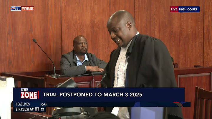 Mike Chimombe, Moses Mpofu trial has been postponed to 3 March 2025
