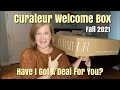 Curateur Welcome Box | Fall 2021 | Have I Got A Deal for You