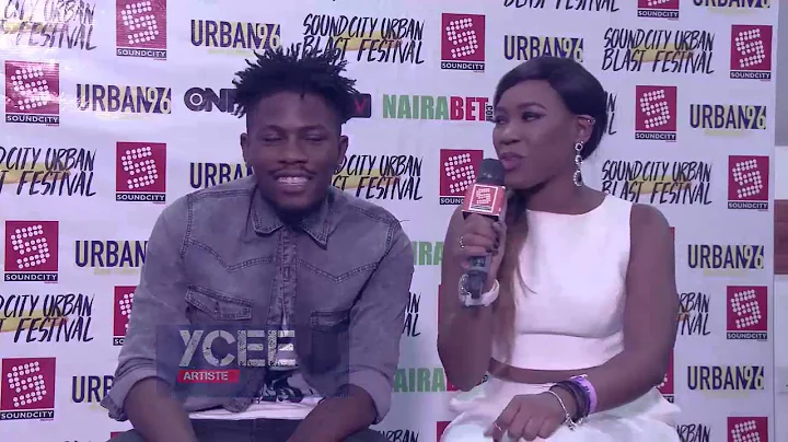 YCee Speaks & Performs 'Jagaban' at Soundcity Urban Blast Festival 2015