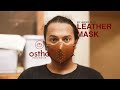 [DIY LEATHER CRAFT] Making a Leather Mask - Membuat Masker Kulit Sapi Handmade