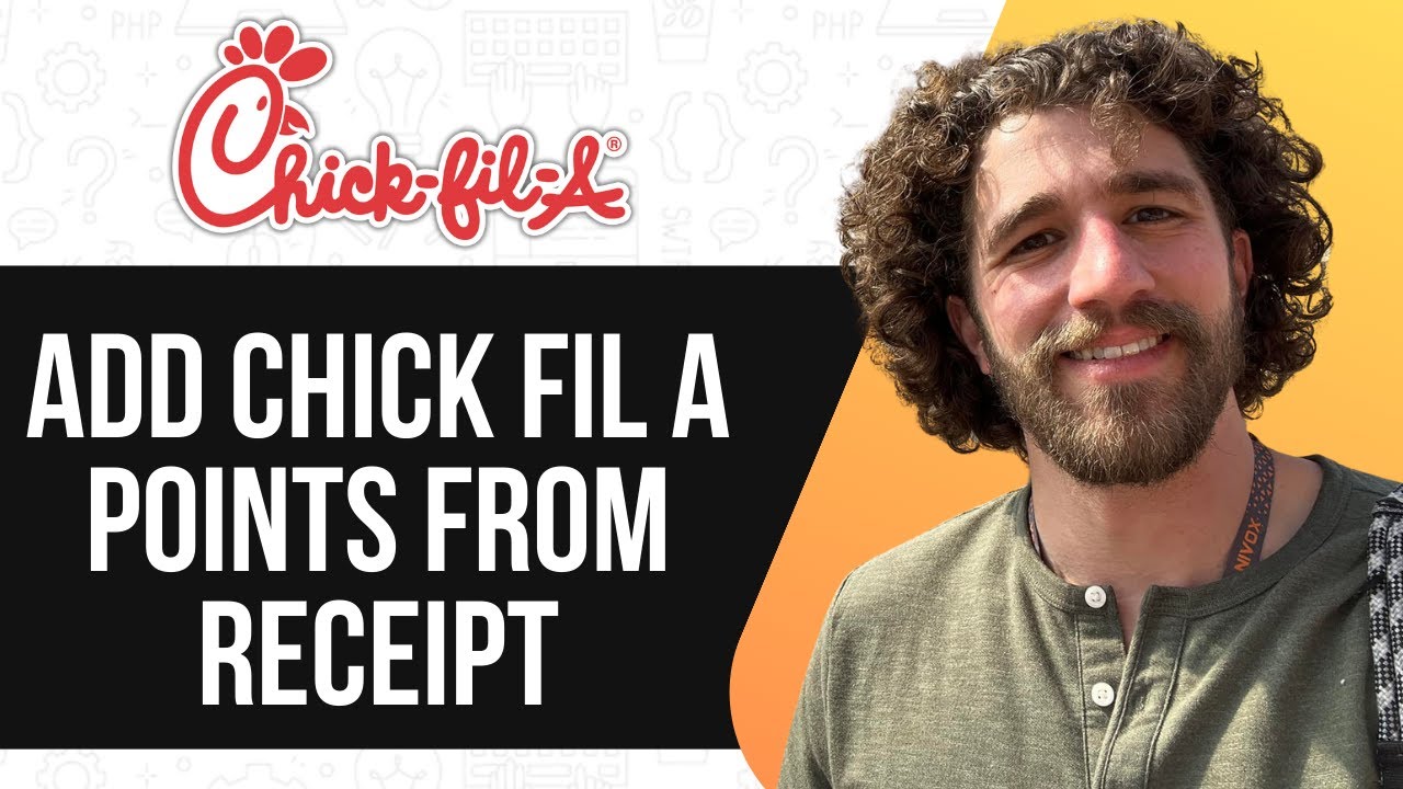 HOW TO ADD CHICK FIL A POINTS FROM RECEIPT (UPDATED GUIDE) 2025 - YouTube