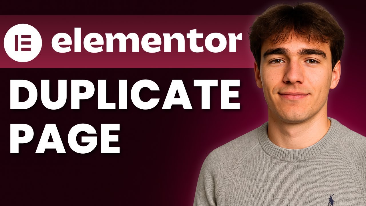 How To Duplicate A Page In WordPress Elementor (Tutorial 2025) - YouTube