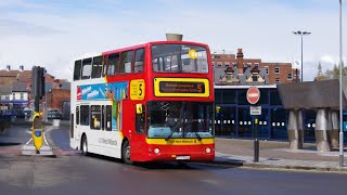 Journey Through Time on Route 5: West Bromwich to Sutton Coldfield | Scenic Bus Tour | buspass