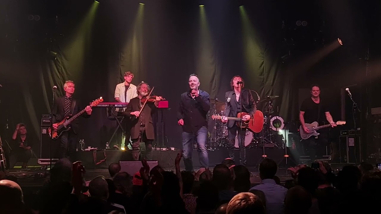 Cali & John Rech & Steve Wickham - Fisherman's Blues ( The Waterboys ), live in Paris, November 2022