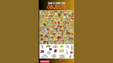 🍄🚨 Hidden Objects Challenge: Spot the Hidden objects in picture #hiddenemoji #spottheobjects