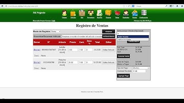 Sistema de Venta PHP - MYSQL: Muy Bueno Descargalo Completo