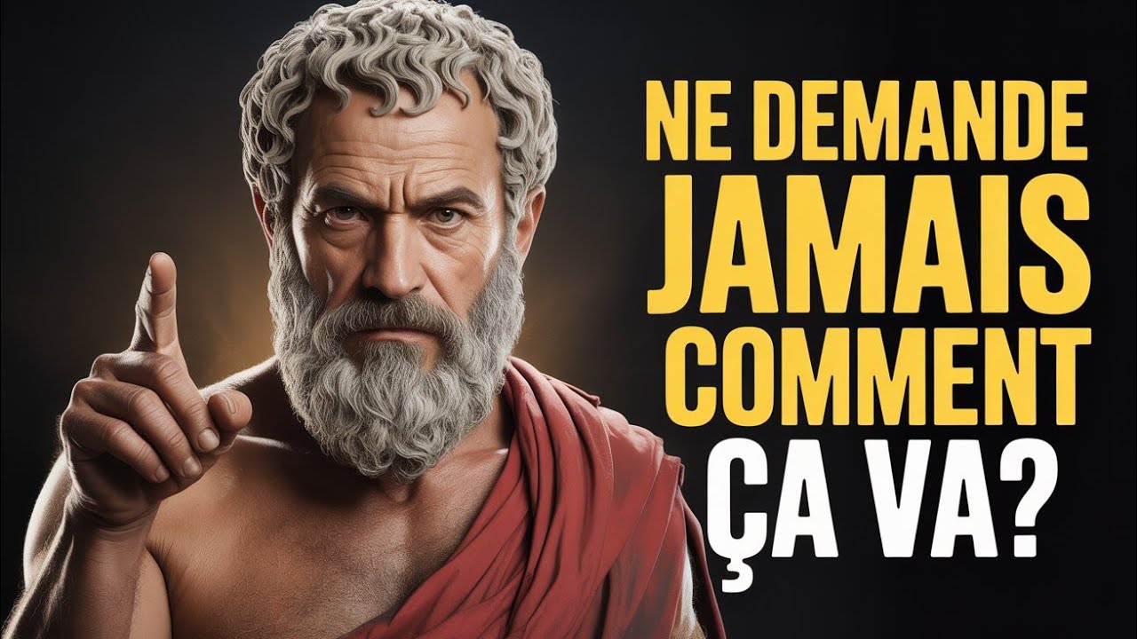 DIS SIMPLEMENT CES SIX MOTS ET TU ATTIRERAS N’IMPORTE QUI | SECRETS STOÏCIENS | STOÏCISME.#stoïcisme