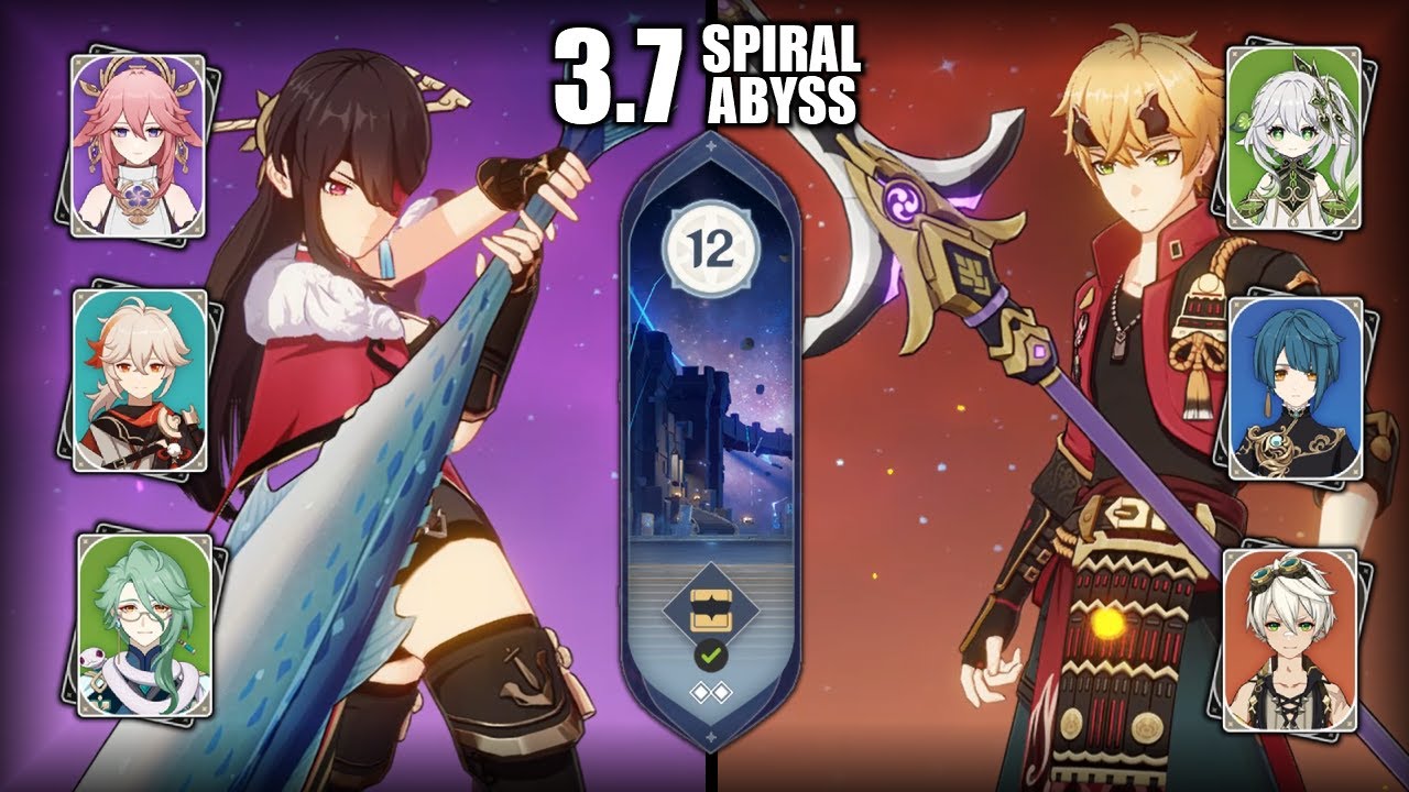 3.7 Spiral Abyss floor 12: 9-star clear | Genshin Impact