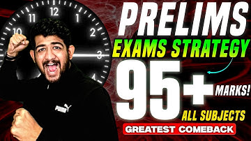 Class 10th - PRELIMS Strategy to SCORE 95% | Must Watch for Every Student || SSC BOARD || CLASS 10th