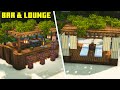 Minecraft | Beach Hangout Tutorial (Tiki Bar &amp; Outdoor Bed) 🌞