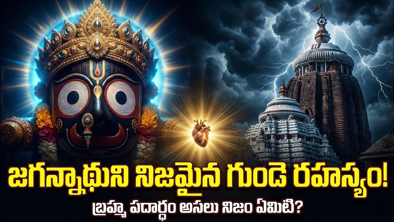 సైన్స్‌కు కూడా అందని జగన్నాధుని గుండె చప్పుడు రహస్యం! | Secret Heart of Lord Jagannath 💓🔍