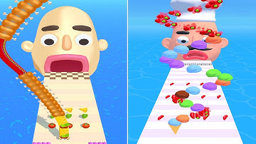 Sandwich Runner VS Stacky Ice Cream Runner - Max Levels Walkthrough Android IOS Update Gameplay Ep2