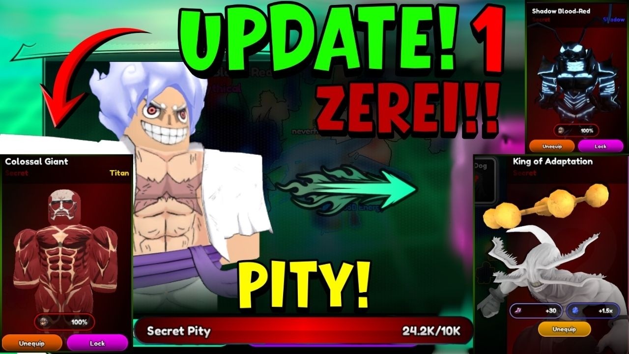 UPDATE 1!! PEGUEI TUDO SECRETO e TOP GLOBAL... zerando a update - anime ghosts