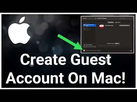 How To Create A Guest Account On Mac