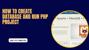 Step-by-Step Guide: Creating, Browsing Databases, and Running PHP Projects | VU-CS619