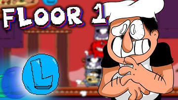 Pizza Tower - Floor 1 | All L Ranks | Average Stupid infinite Laps Mod