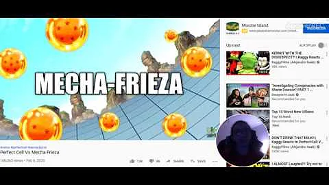Perfect Cell Vs Mecha Frieza reaction video