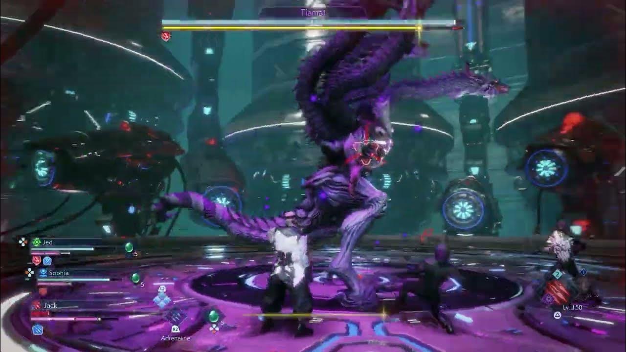 Tiamat LVL 400 BAHAMUT MODE STRANGER OF PARADISE FINAL FANTASY