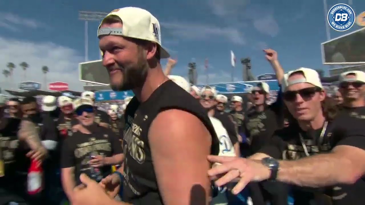 2024 Dodgers World Series parade & celebration: Clayton Kershaw's full speech