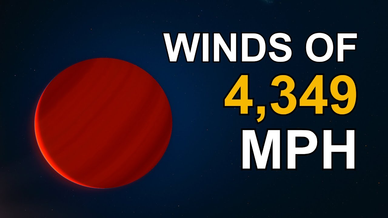Planet: The gas giant with winds of up to 4.349 miles per hour