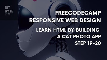 FreeCodeCamp Responsive Web Design : Cat Photo App Solution Step 19-20