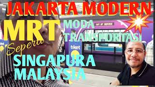 INI BUKAN MALAYSIA & SINGAPURA. INDONESIA BUNG ‼️. MRT JAKARTA - KEREN. BERSIH. NYAMAN. MODERN
