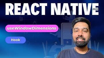 React Native Tutorial Hindi 21 - useWindowDimensions hook