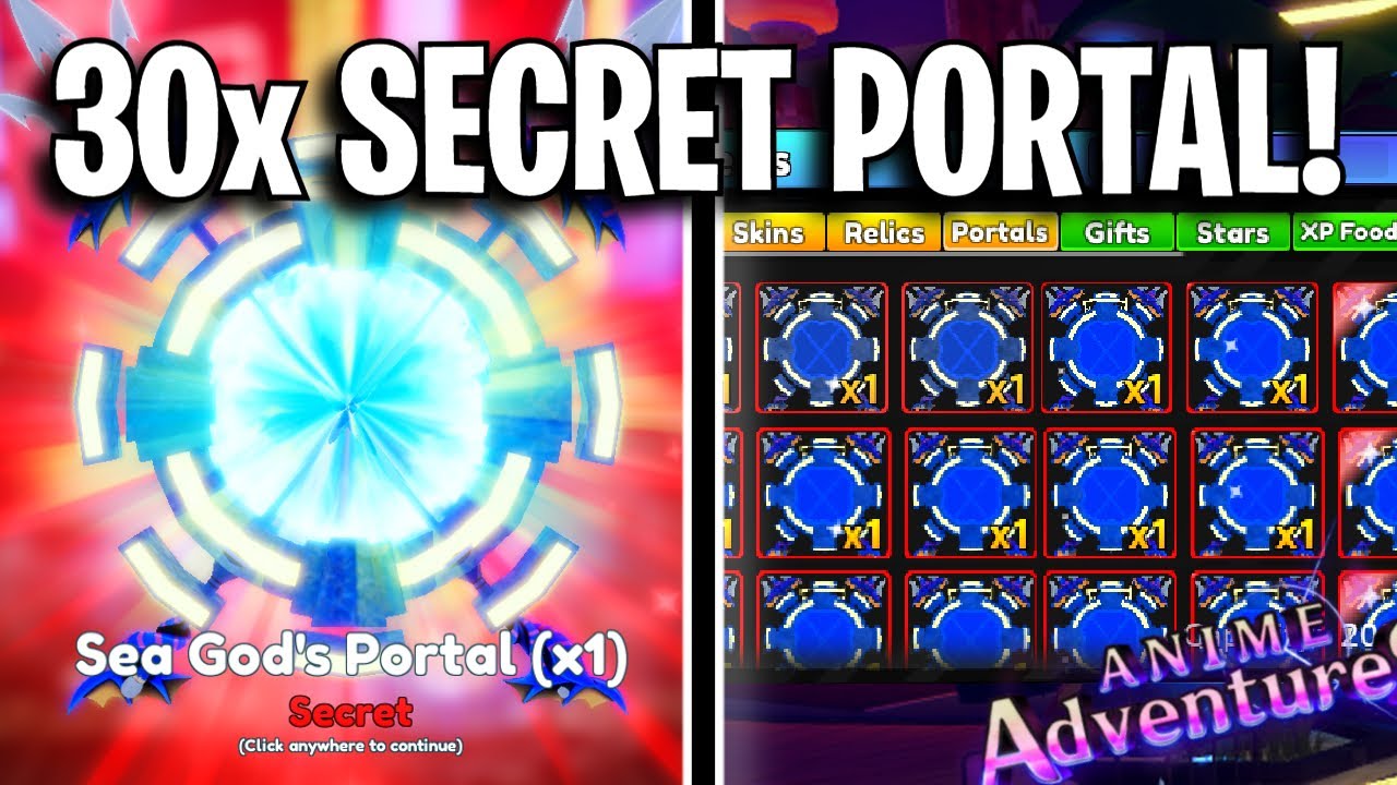 How to get a Sea God Portal in Anime Adventures