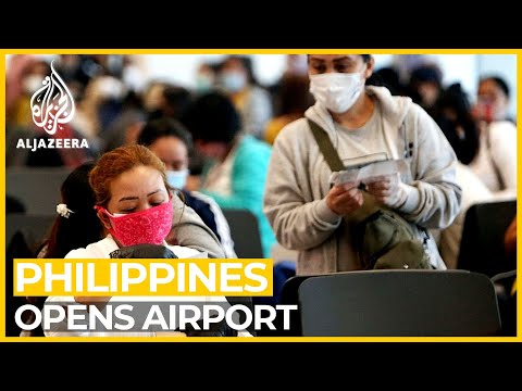 Philippines airport opens: International flights resume in capital