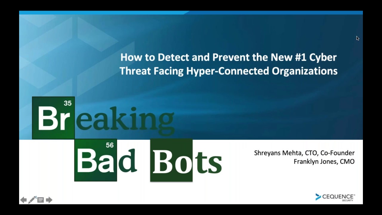 Breaking Bad Bots The New #1 Threat and How to Stop Them - YouTube