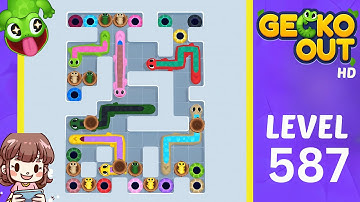 Gecko Out Level 587 Solution Walkthrough